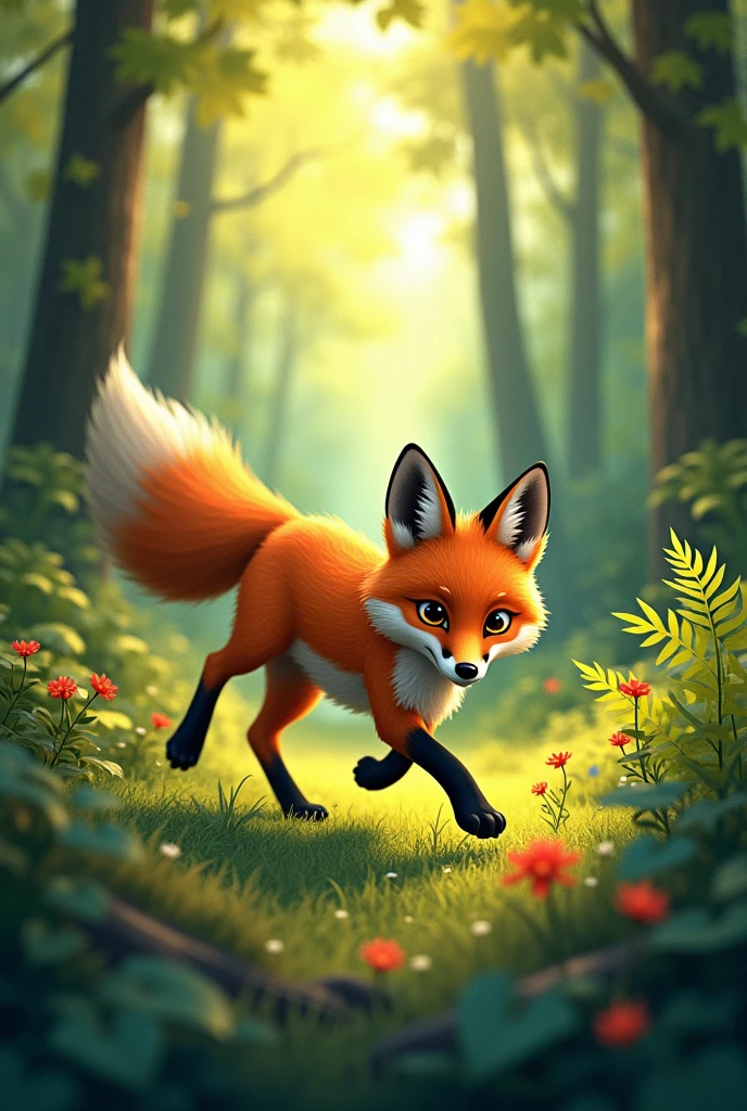 Create a fox