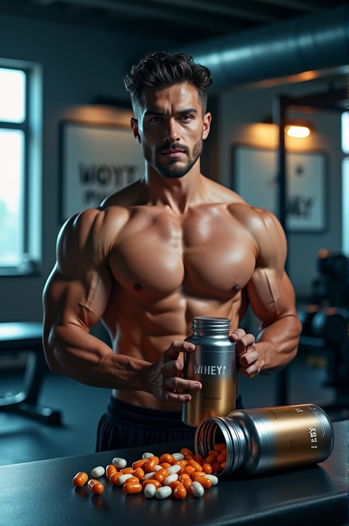 Whey protein capsules