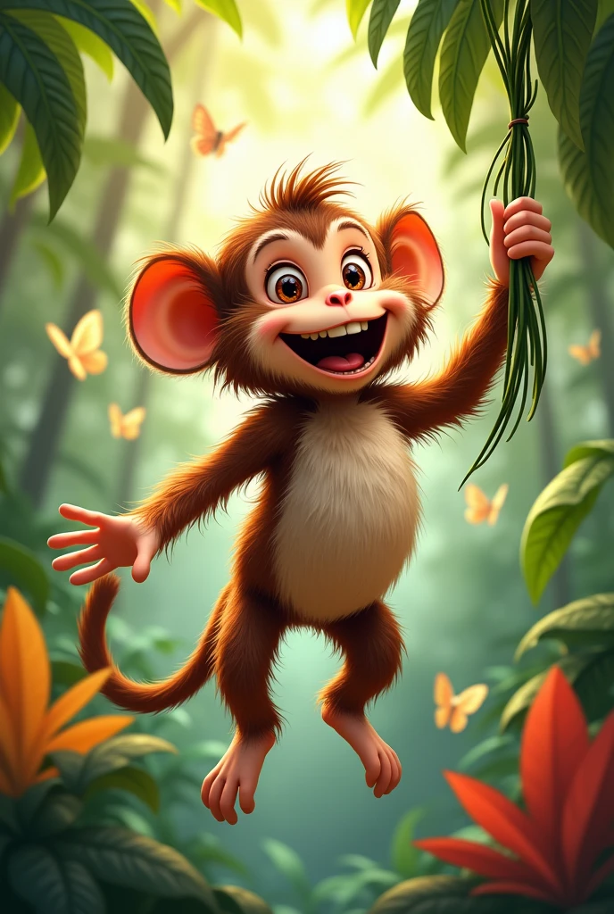 Monkey with big breasts