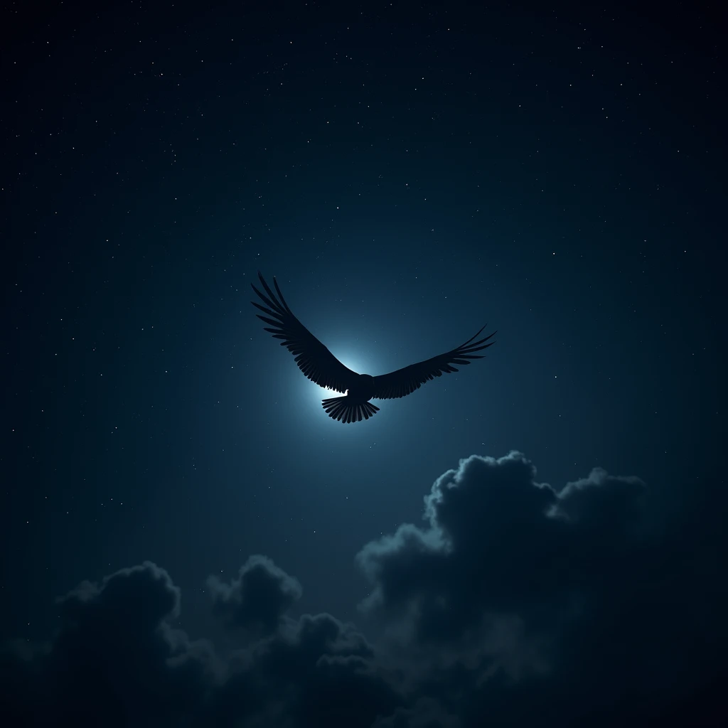 flying in the night sky, starlit night, (best quality,4k,8k,highres,masterpiece:1.2),ultra-detailed,(realistic,photorealistic,photo-realistic:1.37),cinematic composition, dramatic chiaroscuro lighting, moody atmosphere, intricate star patterns, ethereal beauty, mystical ambience