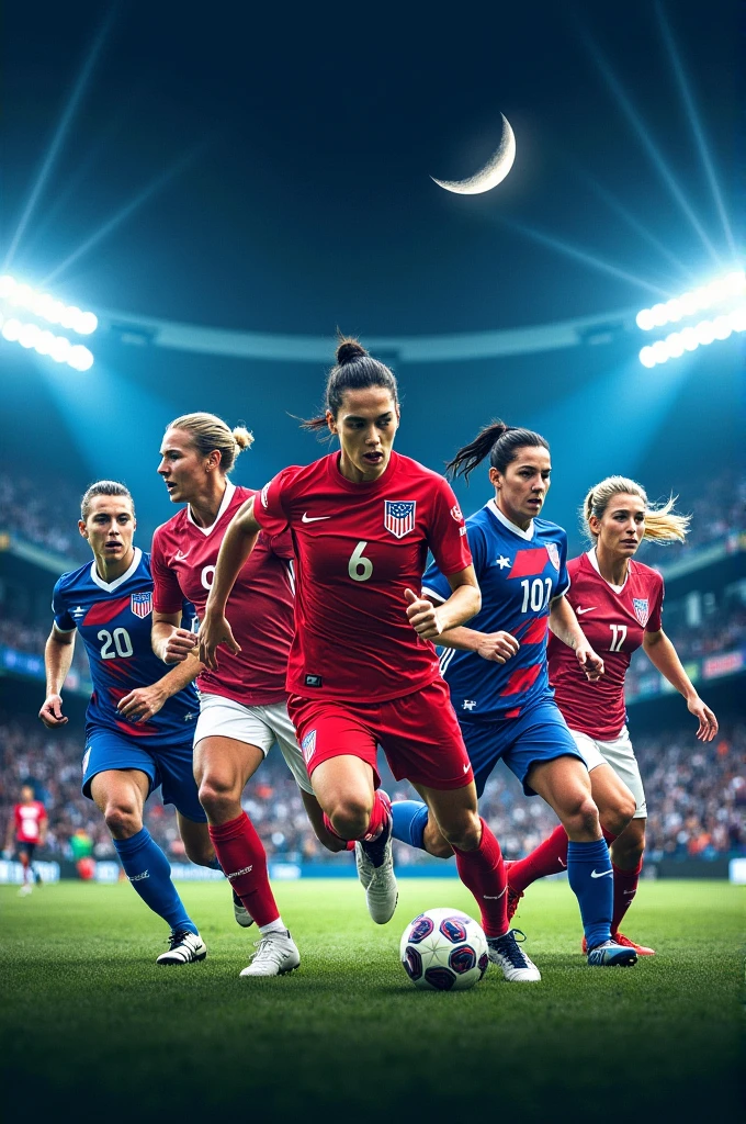 Create an image with the current American players for wallpaper
