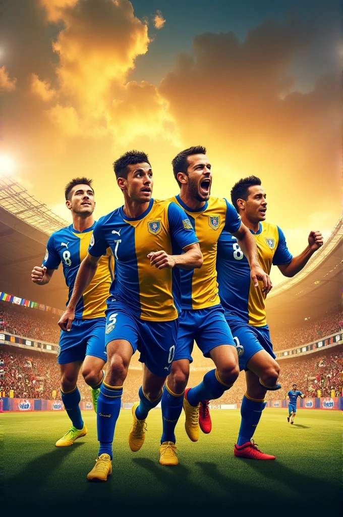 Create an image with the current Club America players for your wallpaper