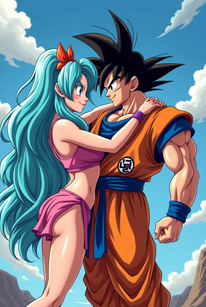 Goku having sex with rainbow dash