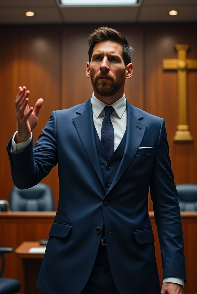 Messi as a lawyer