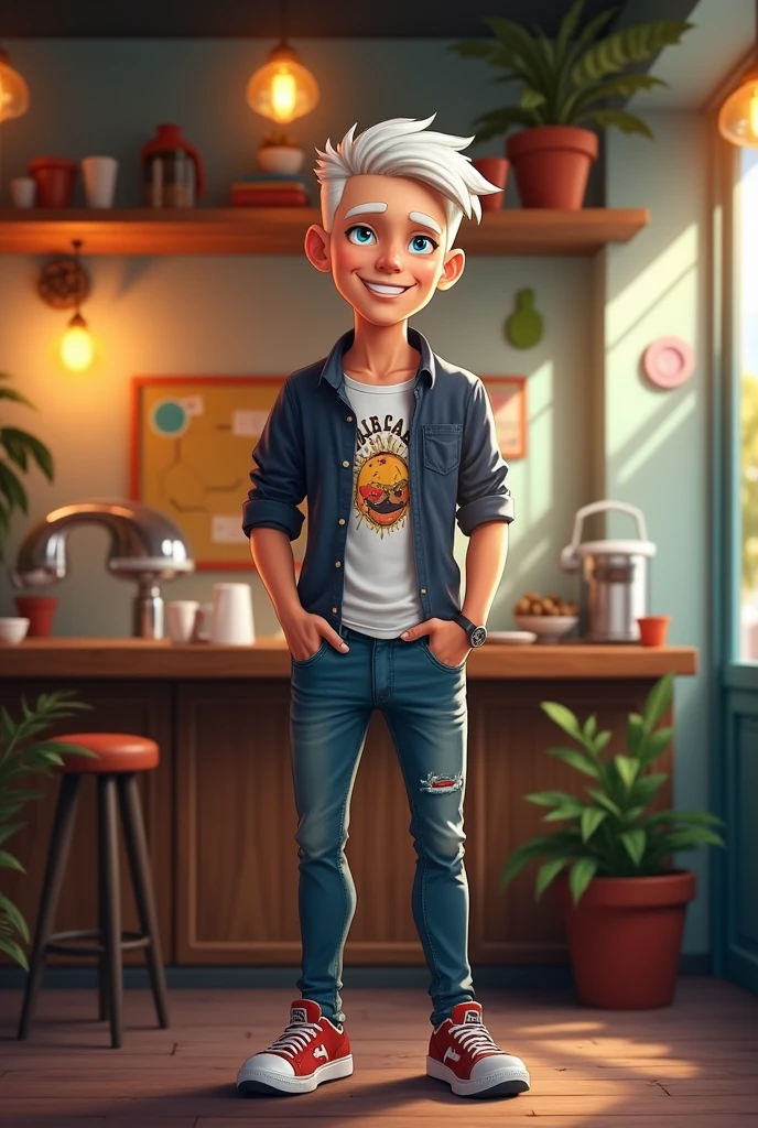 

Lincoln loud joven Albino años 20: Very good, thank you. Hey, are there any more orders to make?


