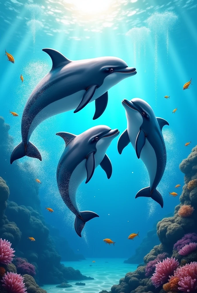 little dolphin family