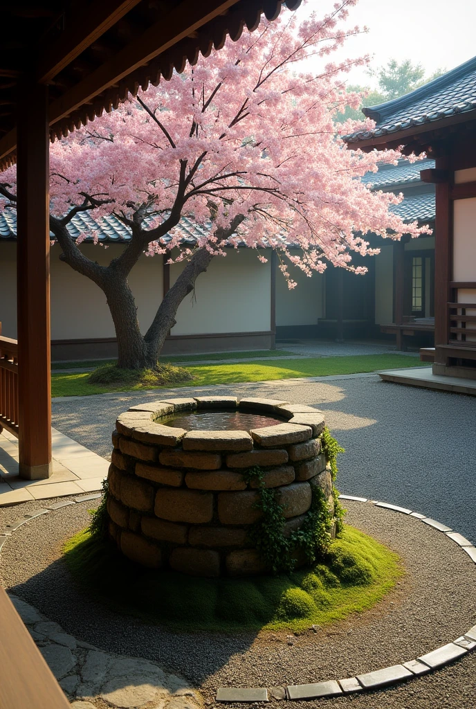 A well in a samurai residence.