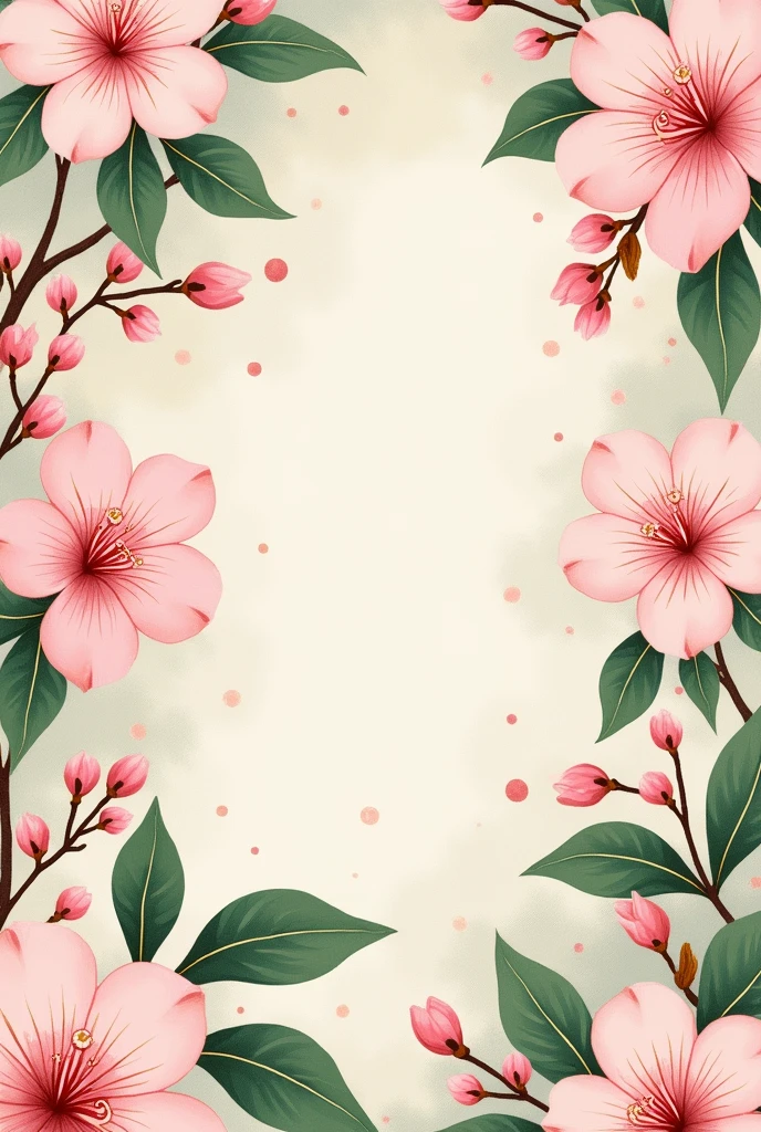 Japanese kimono patterns　Cherry Blossom　Fabric pattern　Flower arrangement