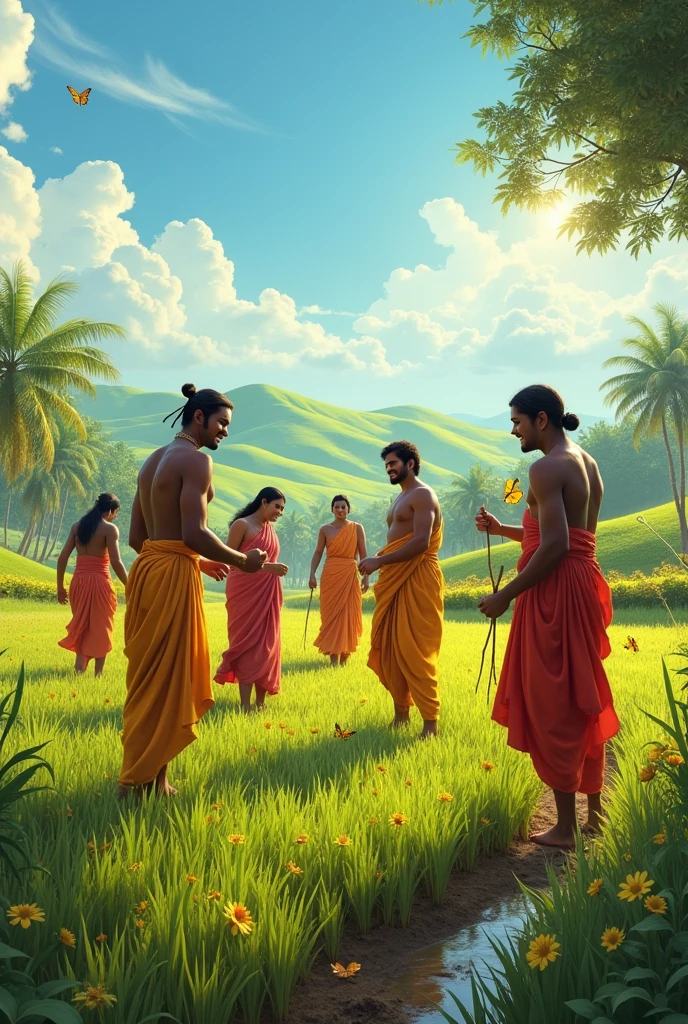 Vedic people agriculture