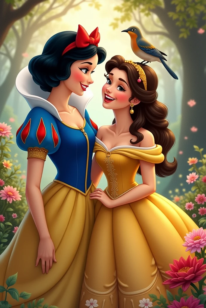 Snow White and Belle together
