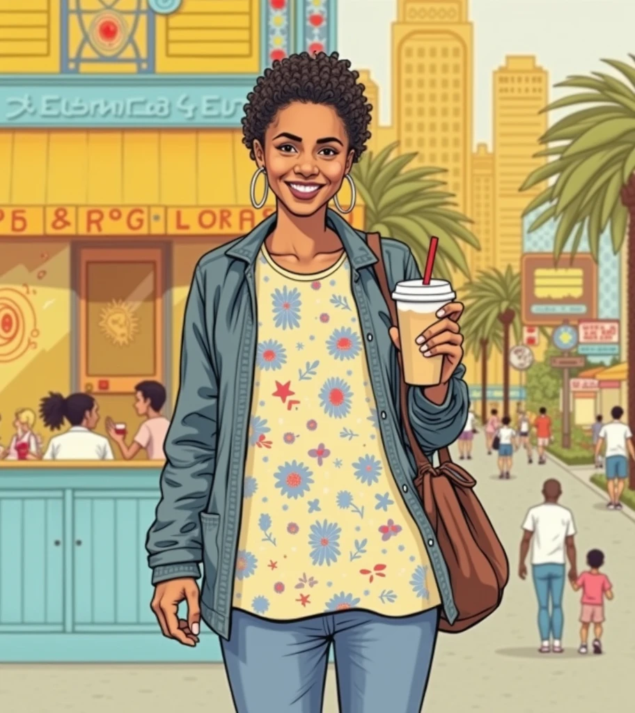 Usa street walk