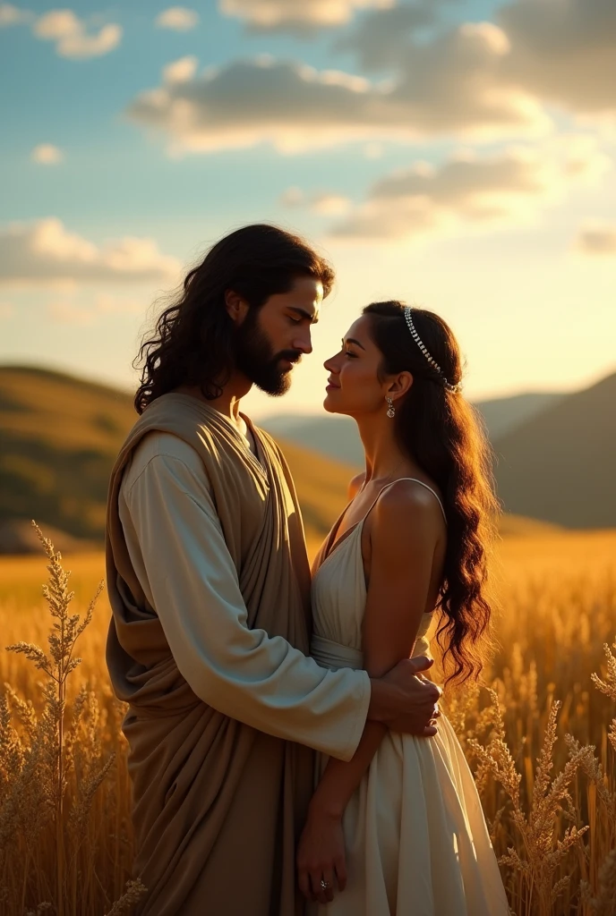 Isaac and Rebecca from the Bible