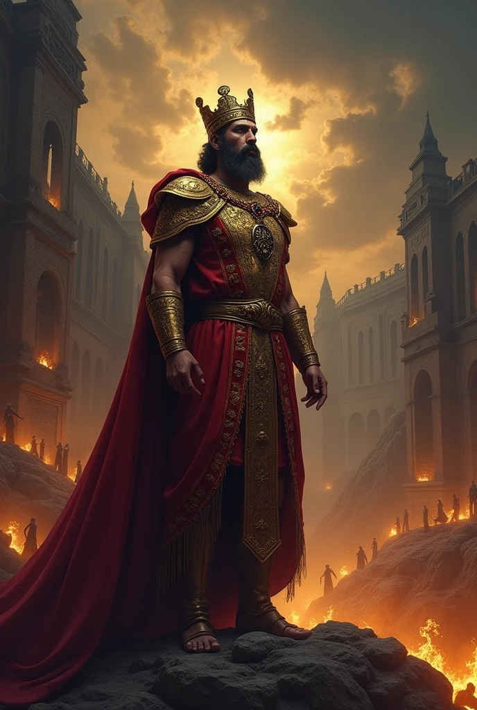 King jeroboam from bible bad king
Full image