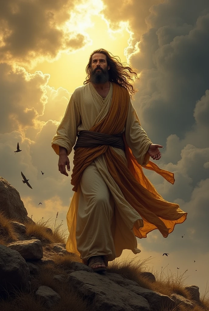 Images of Elijah in bible story