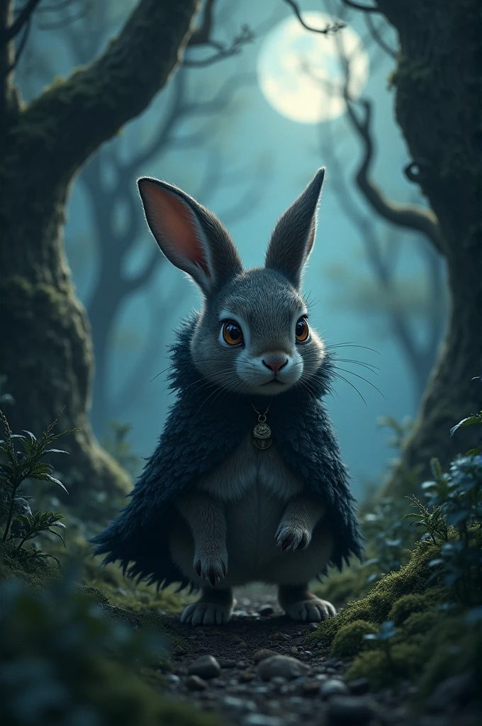 Rabbit secretly wolf