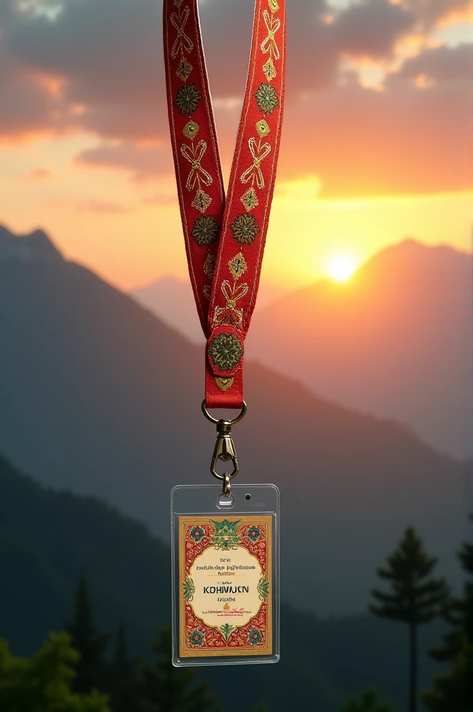 Lanyard for pharmacy event hosted in nepal