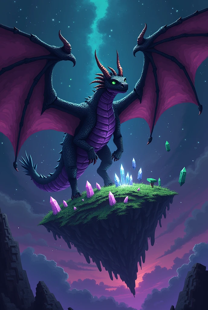 Ender Dragon from minecraft