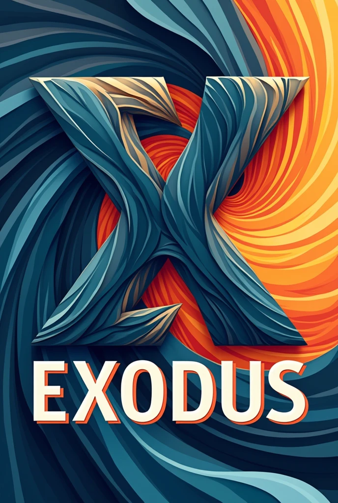 Logo with letter EXODUS