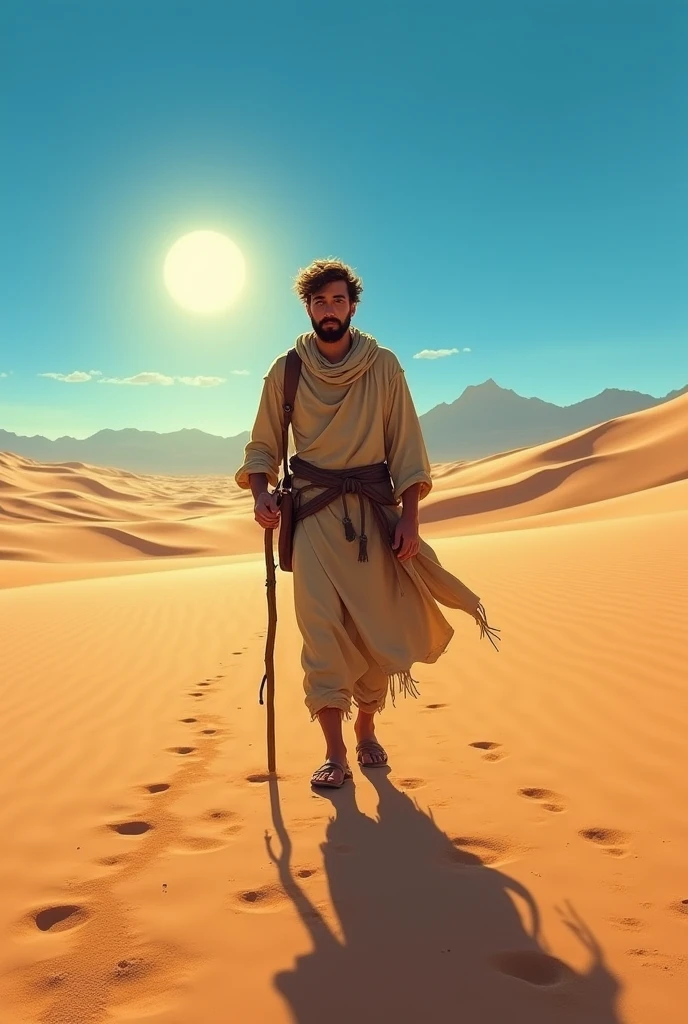 Isaac in the desert