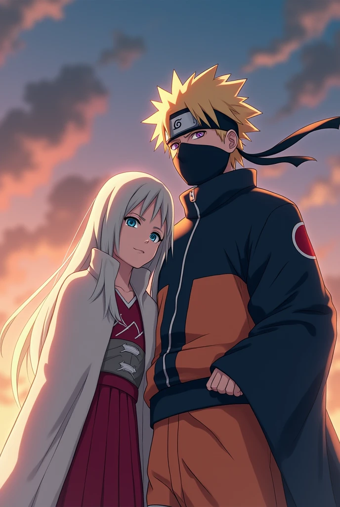 Naruto and Jiraya Sensai wallpaper in 4k
 