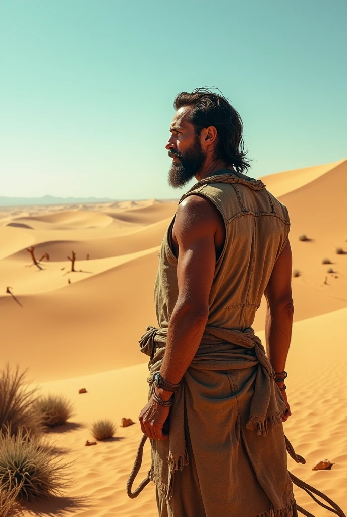 Isaac in the desert