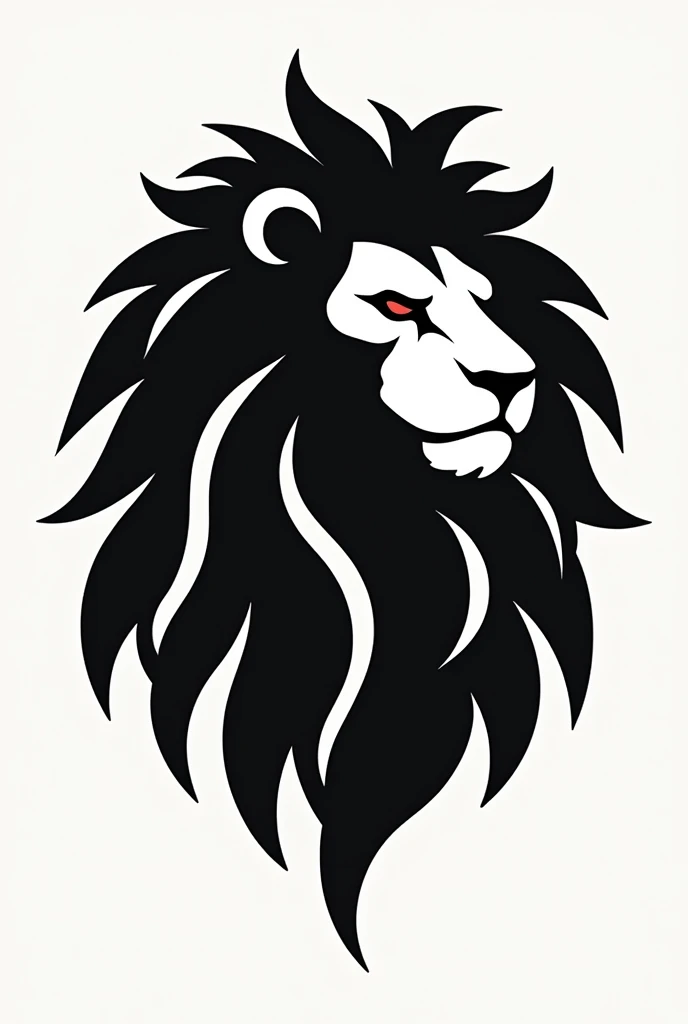 logo, Lion, unique, negative space