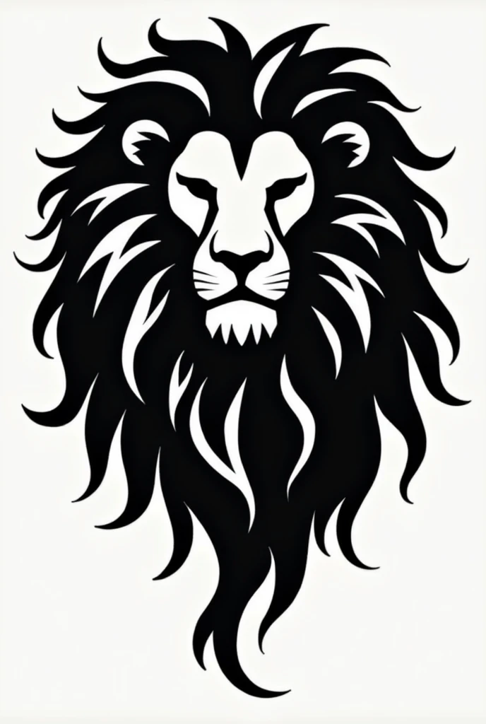 logo, Lion, unique, negative space