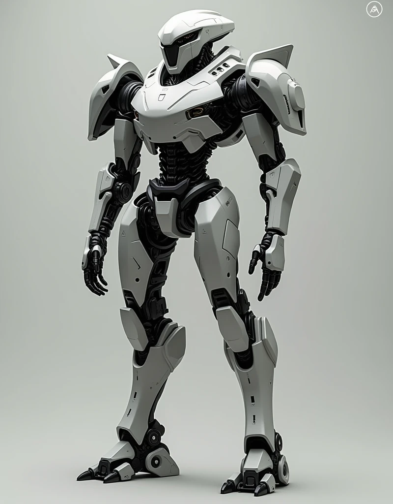 Generate a concept in AI,AI,Half Body,Mecha,Technology,Surreal