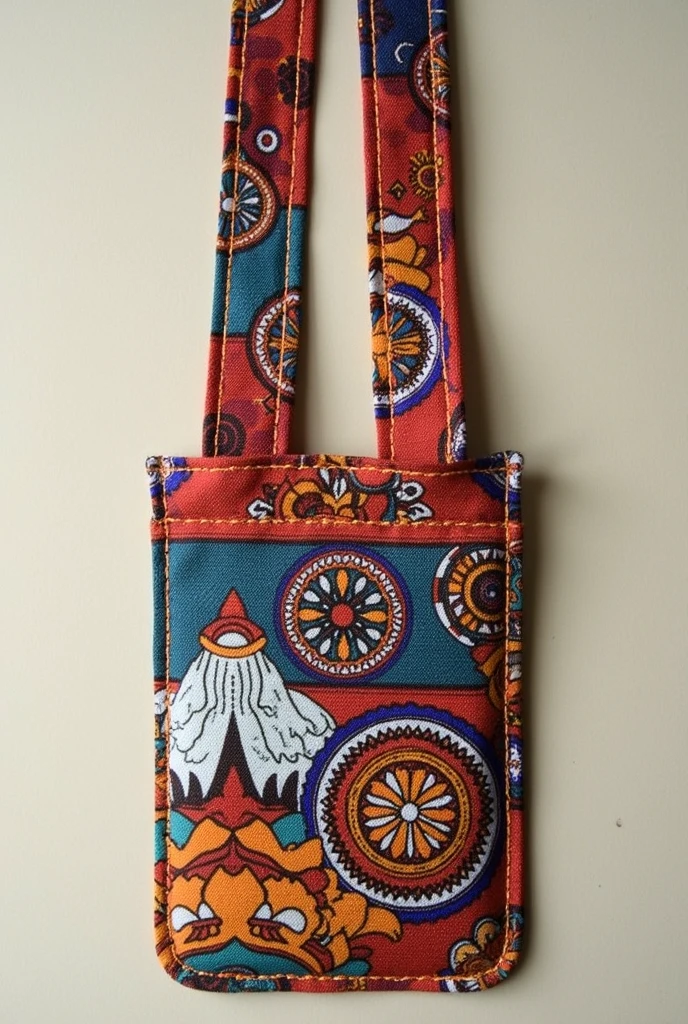 Nepal design on lanyard
