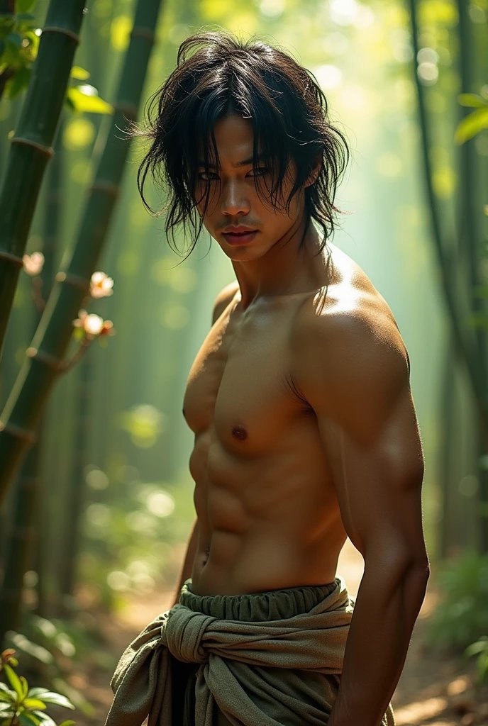 Create half-naked aikasa