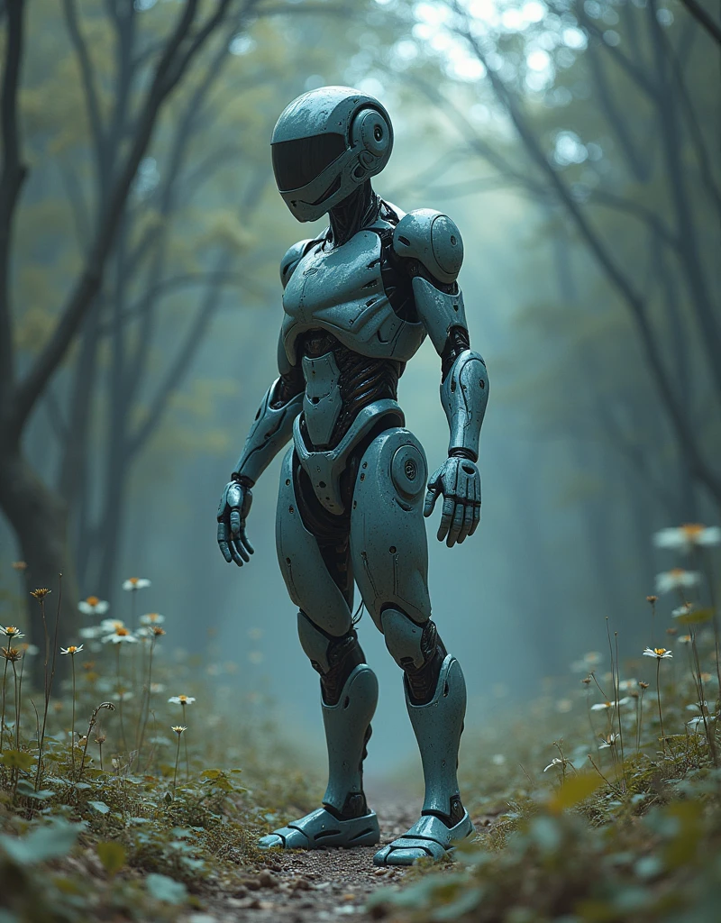 Generate a concept in AI,AI,Half Body,Surreal,Reach out