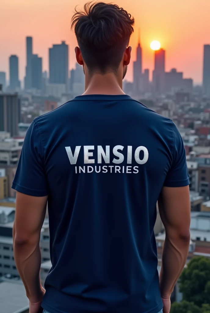 T shirt with logo VENSIO INDUSTRIES