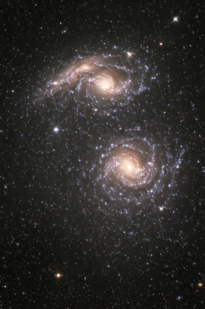 Make a starry night in the sky style art