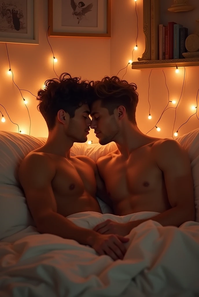 A gay couple having a sex