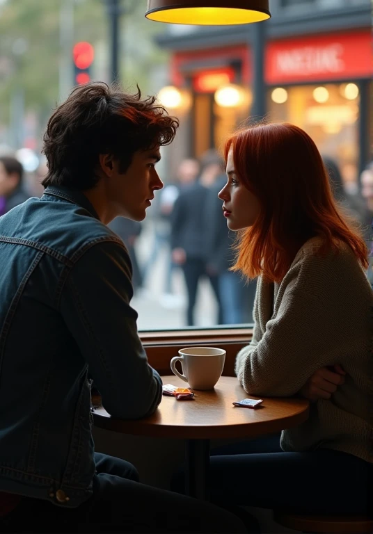 Men and women break up