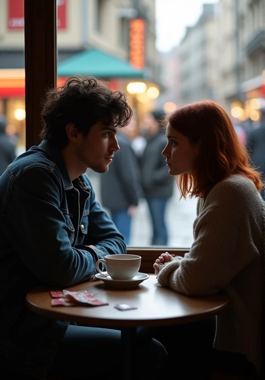 Men and women break up