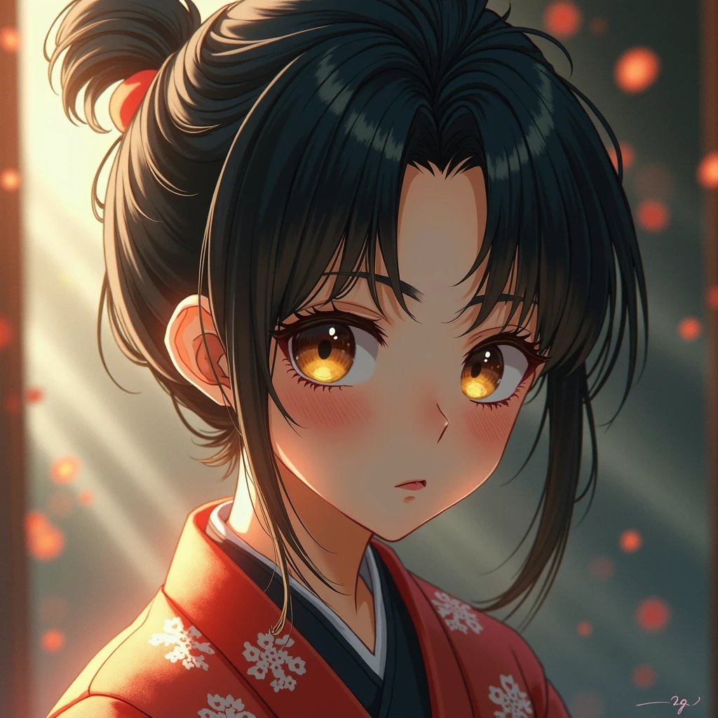 (((Oil sketch:1.5))),Anime boy,{oil painting: 1.7},male,tied up hair,wearing male kimono, (extremely detailed eyes),(sharp focus:1.2),8k,64k, HD, unparalleled masterpiece, epic, cinematic lighting, cinematic, high resolution lens 