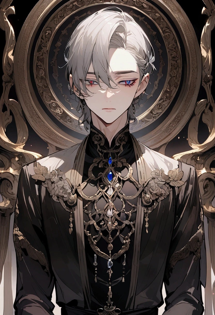 look down、Slit eyes、male、Focus on the eyes、Focus on the eyes、若いmale性、