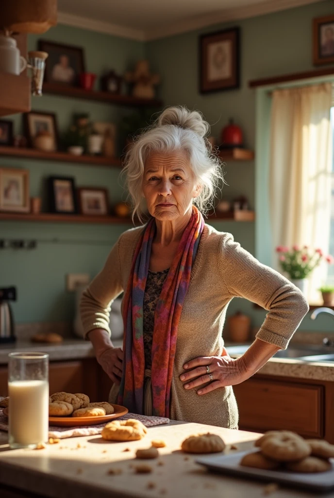 Grandma is angry