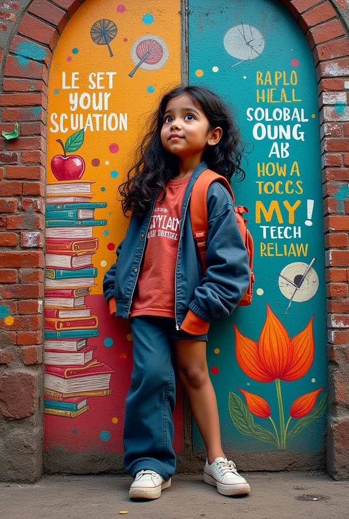 bangladesh educational, motivational  graffiti ideas with motivational bangla line 

I said bangla not hindi