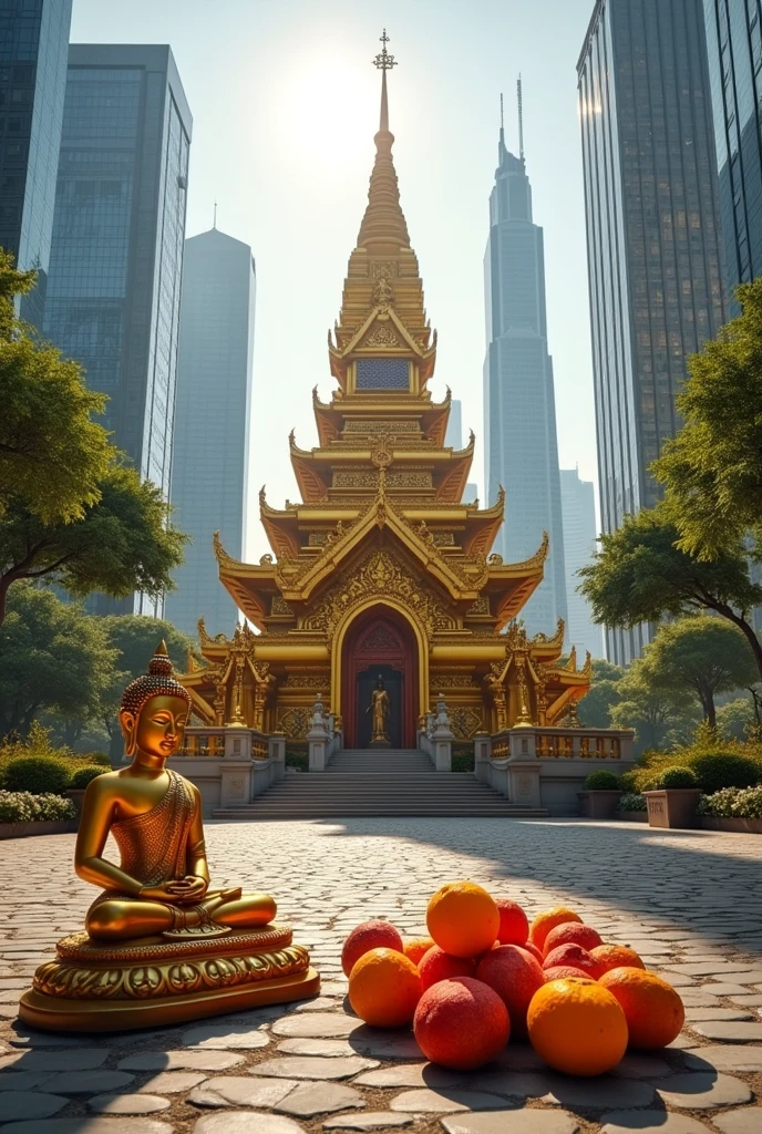Buddhist Relics Pagoda, Modern industries, amulets, longan