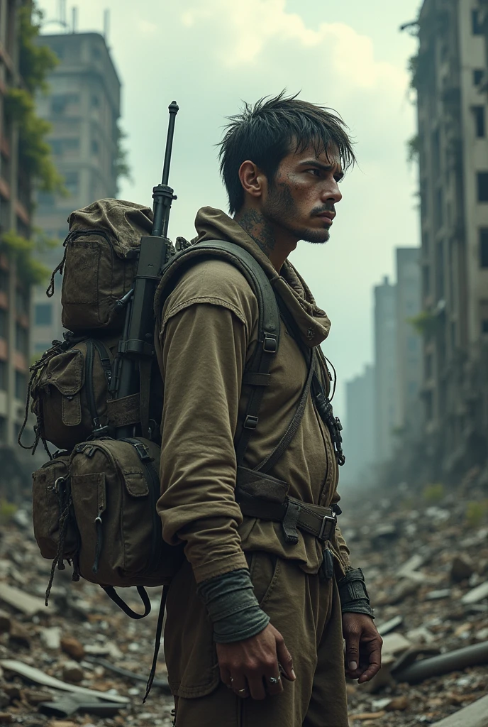 A post apocalyptic survivor