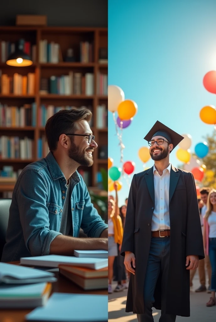 Split manBefore graduvationa fter graduvatiob