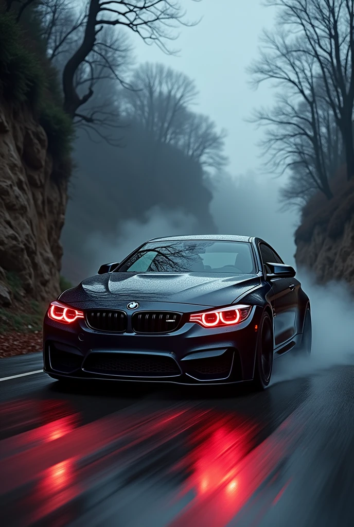 a high speed bmw car wallpapers 
look like devil