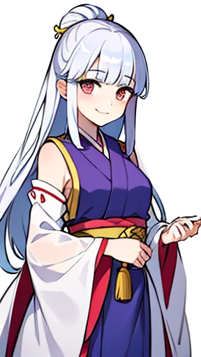 male beard Young man standing with upper body visible. painter,uncle Background white Transparent background A beautiful woman with a smile is wearing a generous amount of fabric、Appearing before you。 She looked just like Princess Otohime who lived in Ryugu-jo Palace.
