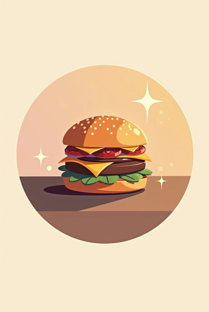 Break time fast food logo, sophisticated style similar to the one you just showed me, only with a smoother background