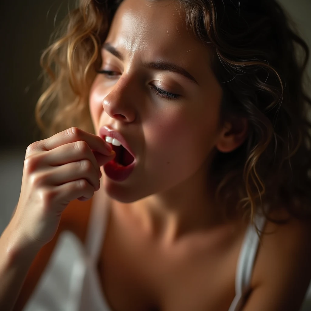 The most beautiful young girl masturbating and squirting while experiencing the most profound deepest orgasm of her life