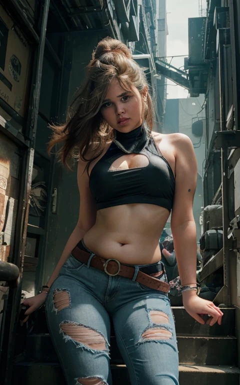 make her super fat, make her obese