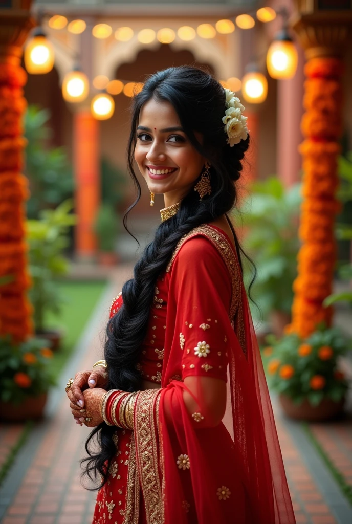 Beautiful Indian Bride For Song Cover
