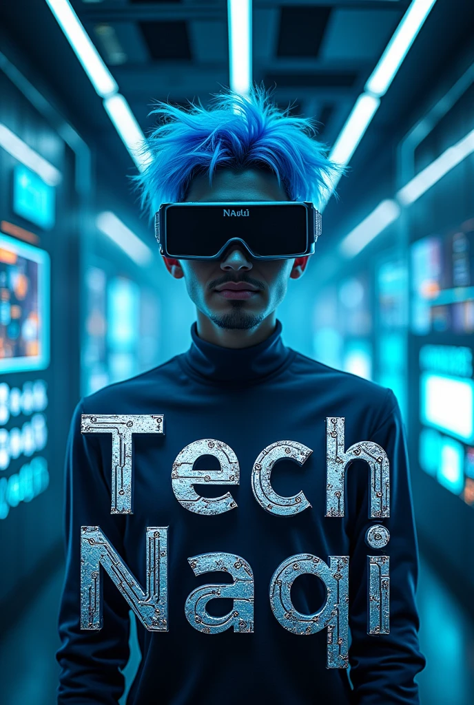 Cover photo 
for my new YouTube channel "Tech Naqi"